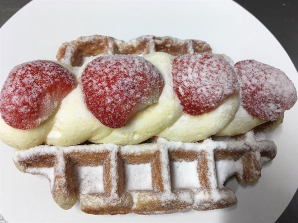 Aardbeien wafel Zwitsers