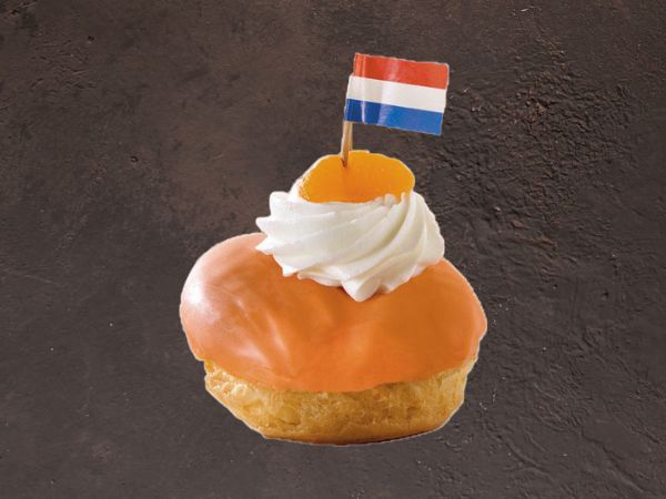 oranje soes/bol x 4